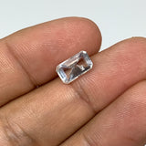 1.64cts, 9mmx5mmx4mm, Aquamarine Crystal Facetted Stone Loose @Pakistan,CTS154