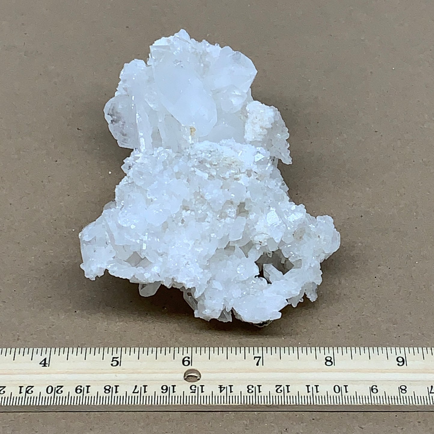 499g, 5.2"x3.8"x2.4", Faden Quartz Crystal Mineral,Specimen Terminated, B24910