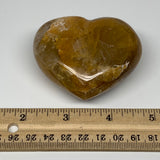 178.5g,2.2"x2.7"x1.3" Natural Red Quartz Heart Crystal Reiki Energy,B3457