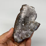 232.9g, 4.2"x2.5"x1.1", Rare Manganese Cluster With Quartz Mineral Specimen,B106