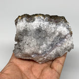 376.1g, 3.5"x2.2"x2.7", Rare Manganese Cluster With Quartz Mineral Specimen,B106