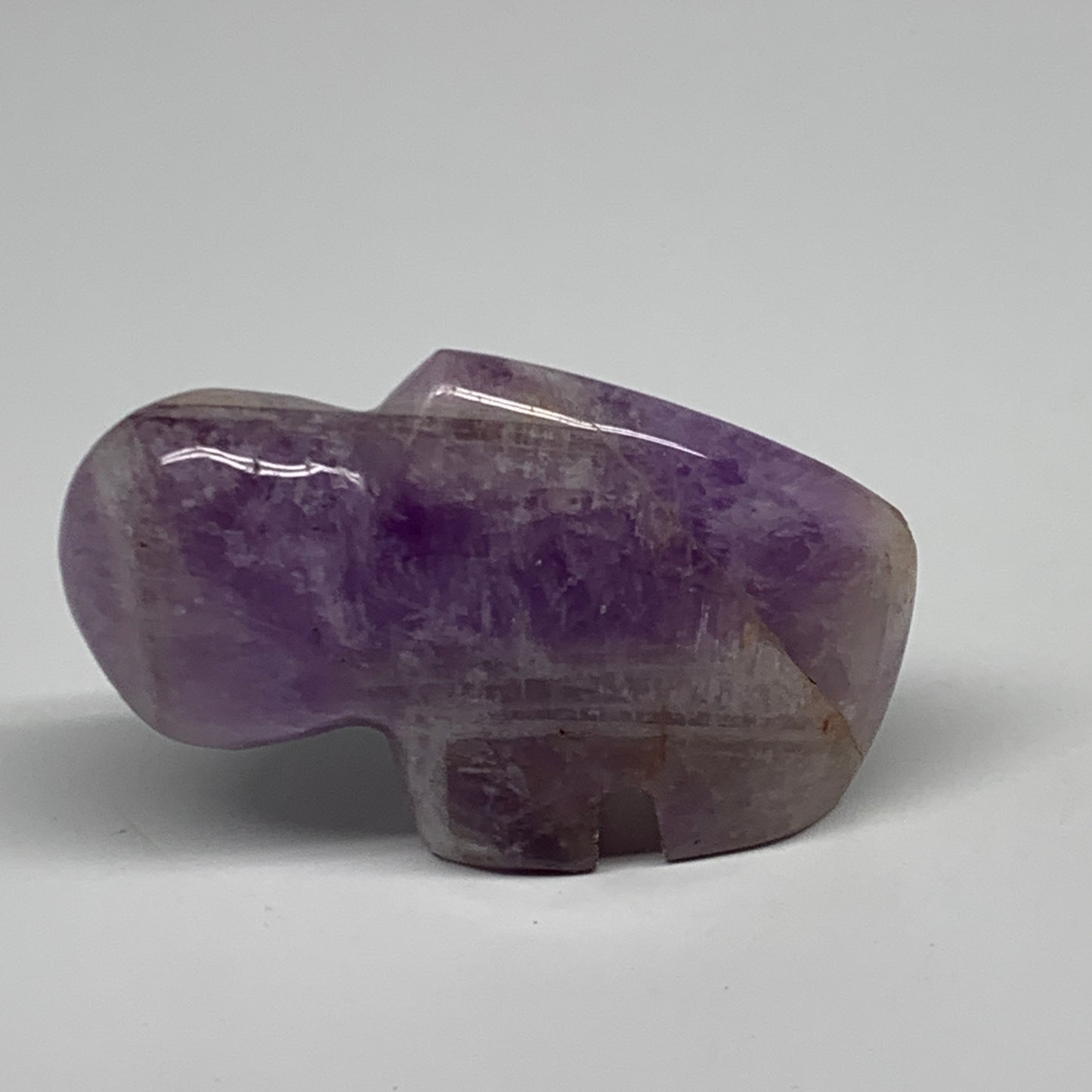 151.6g, 3.3"x2.2"x0.9" Natural Amethyst Buffalo Polished @Madagascar, B22824