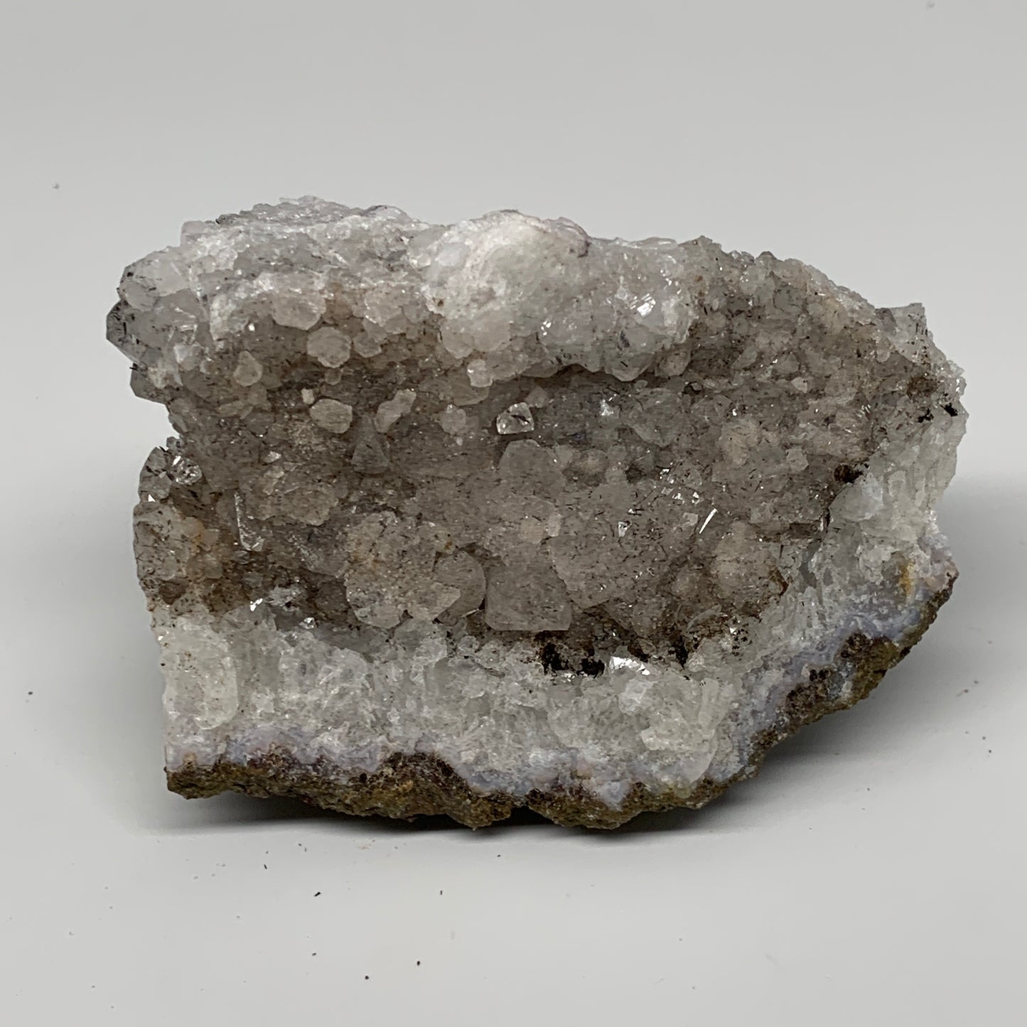 376.1g, 3.5"x2.2"x2.7", Rare Manganese Cluster With Quartz Mineral Specimen,B106