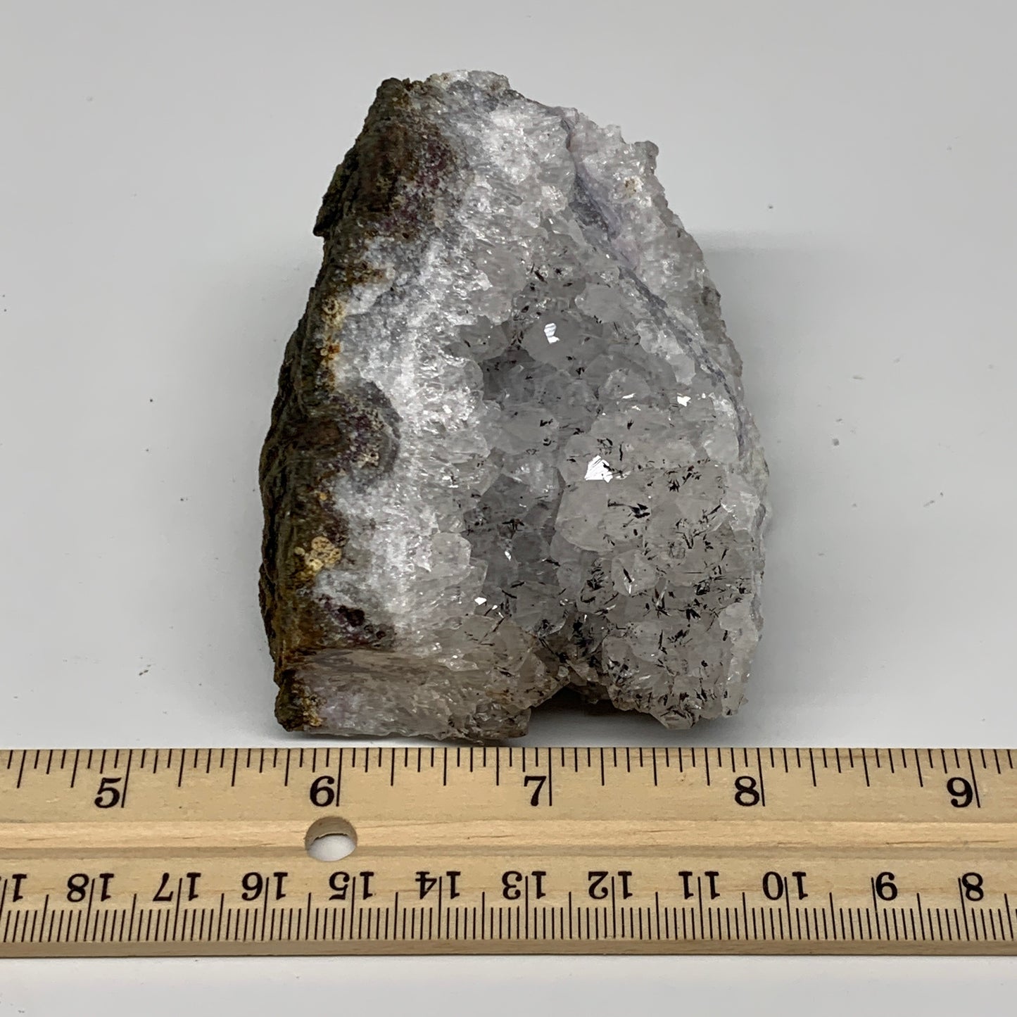 376.1g, 3.5"x2.2"x2.7", Rare Manganese Cluster With Quartz Mineral Specimen,B106