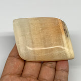 131.5g, 2.4"x2"x0.8" Natural Onyx Palm-Stone Reiki @Afghanistan, B14837