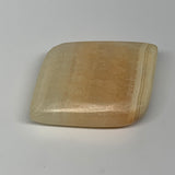 131.5g, 2.4"x2"x0.8" Natural Onyx Palm-Stone Reiki @Afghanistan, B14837