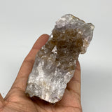 285.1g, 4.1"x1.6"x1.9", Rare Manganese Cluster With Quartz Mineral Specimen,B106