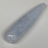 235.6g,5.6"x1.3" Natural Blue Calcite Wand Stick, Home Decor, Collectible B6160