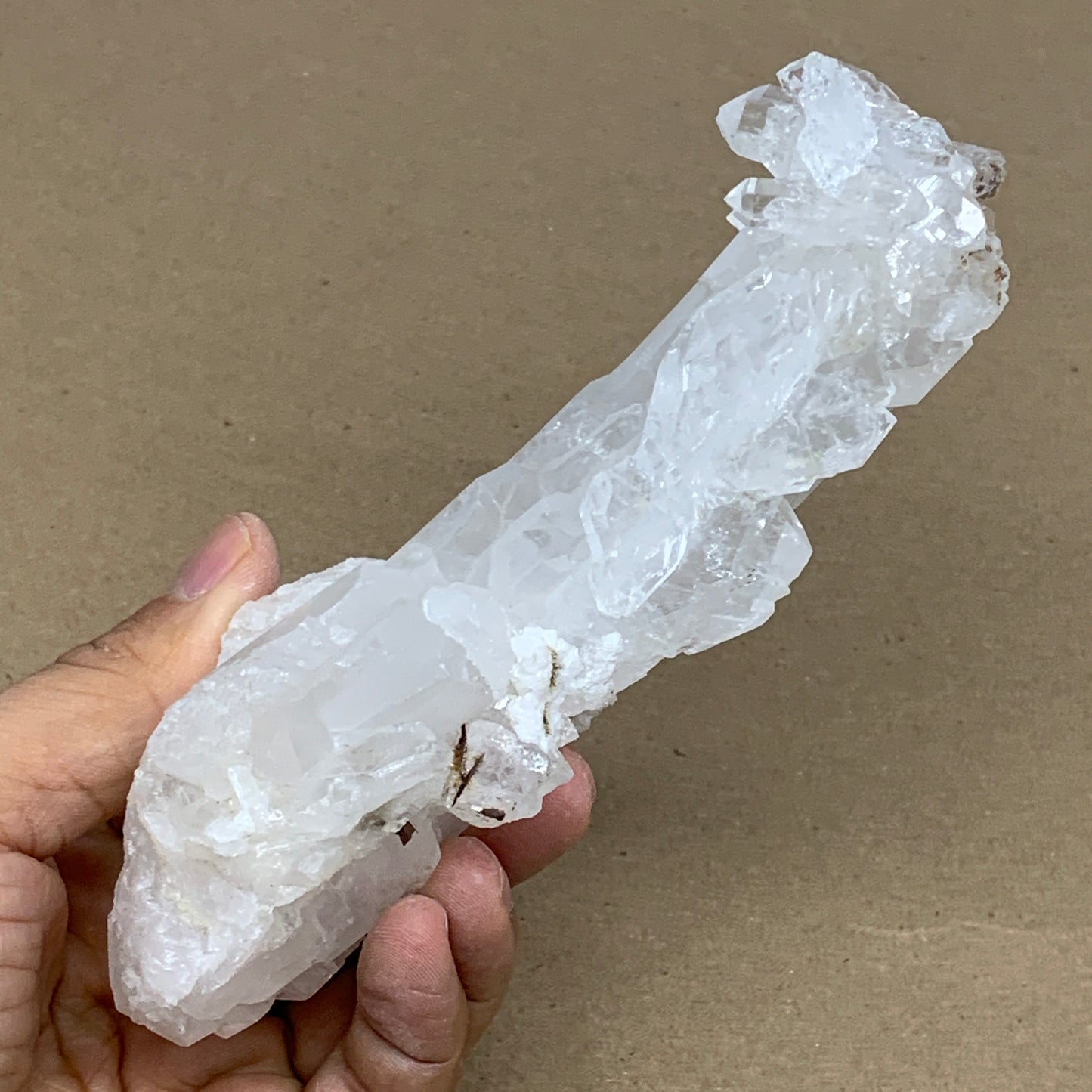 374.7g, 6"x2.5"x1.2", Faden Quartz Crystal Mineral,Specimen Terminated, B24916