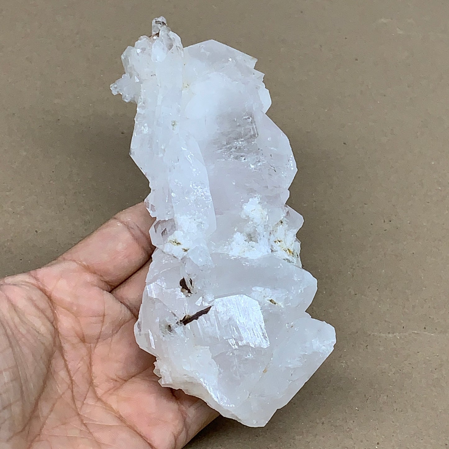 374.7g, 6"x2.5"x1.2", Faden Quartz Crystal Mineral,Specimen Terminated, B24916