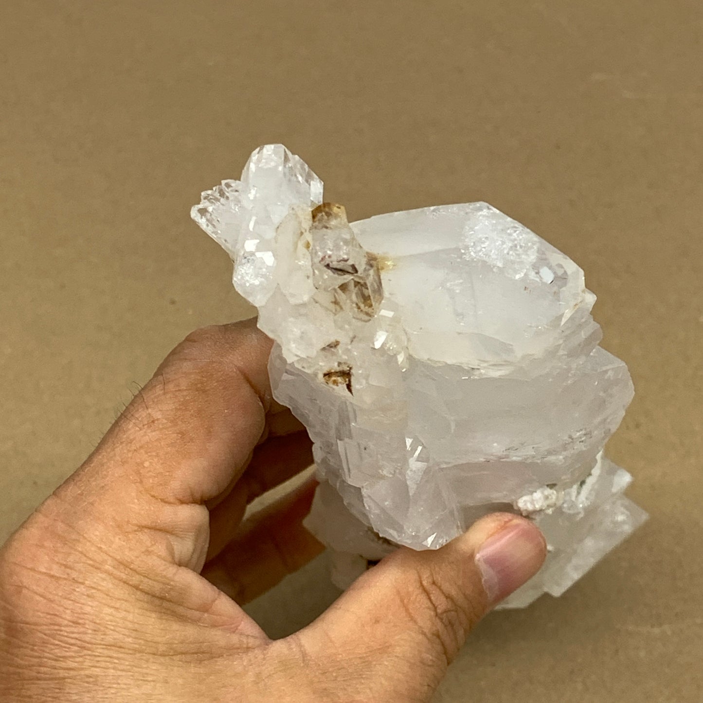 374.7g, 6"x2.5"x1.2", Faden Quartz Crystal Mineral,Specimen Terminated, B24916