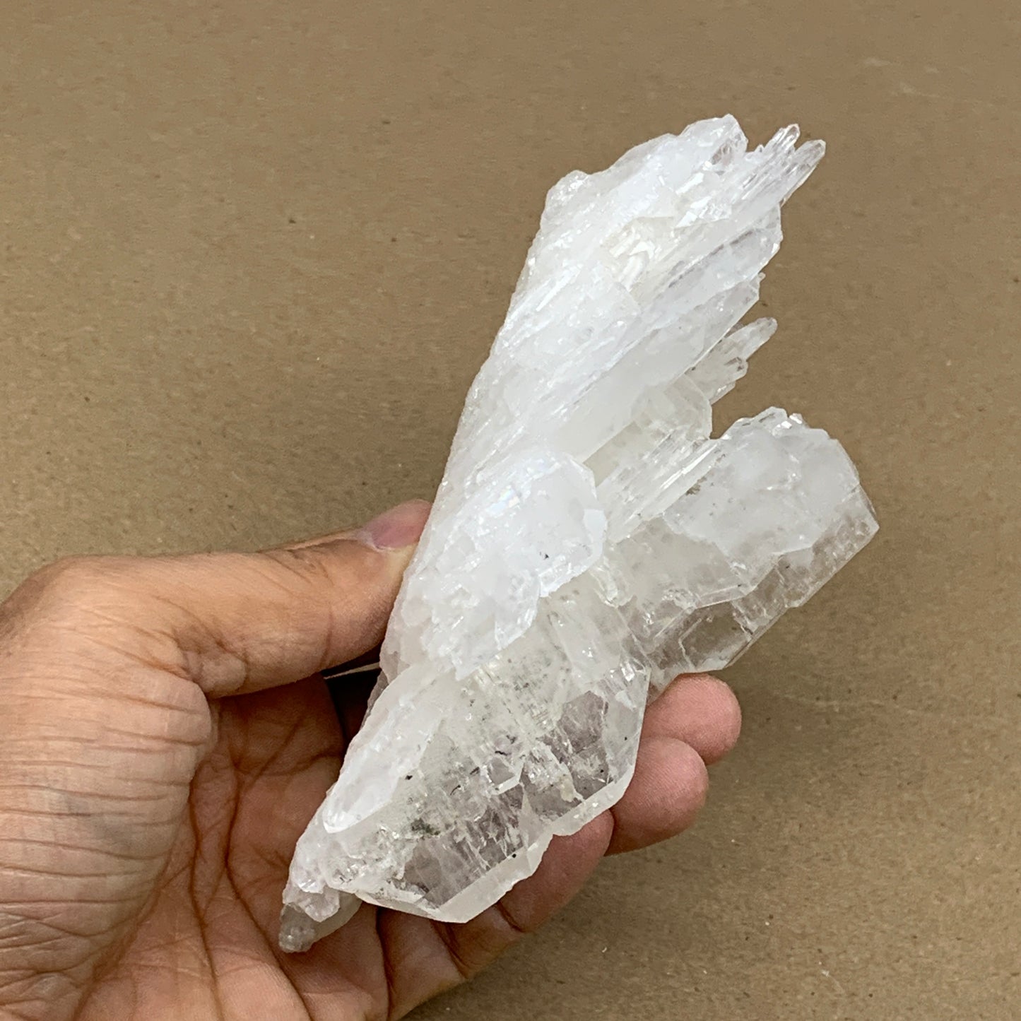 297.4g, 5.6"x2.2"x2.5", Faden Quartz Crystal Mineral,Specimen Terminated, B24917