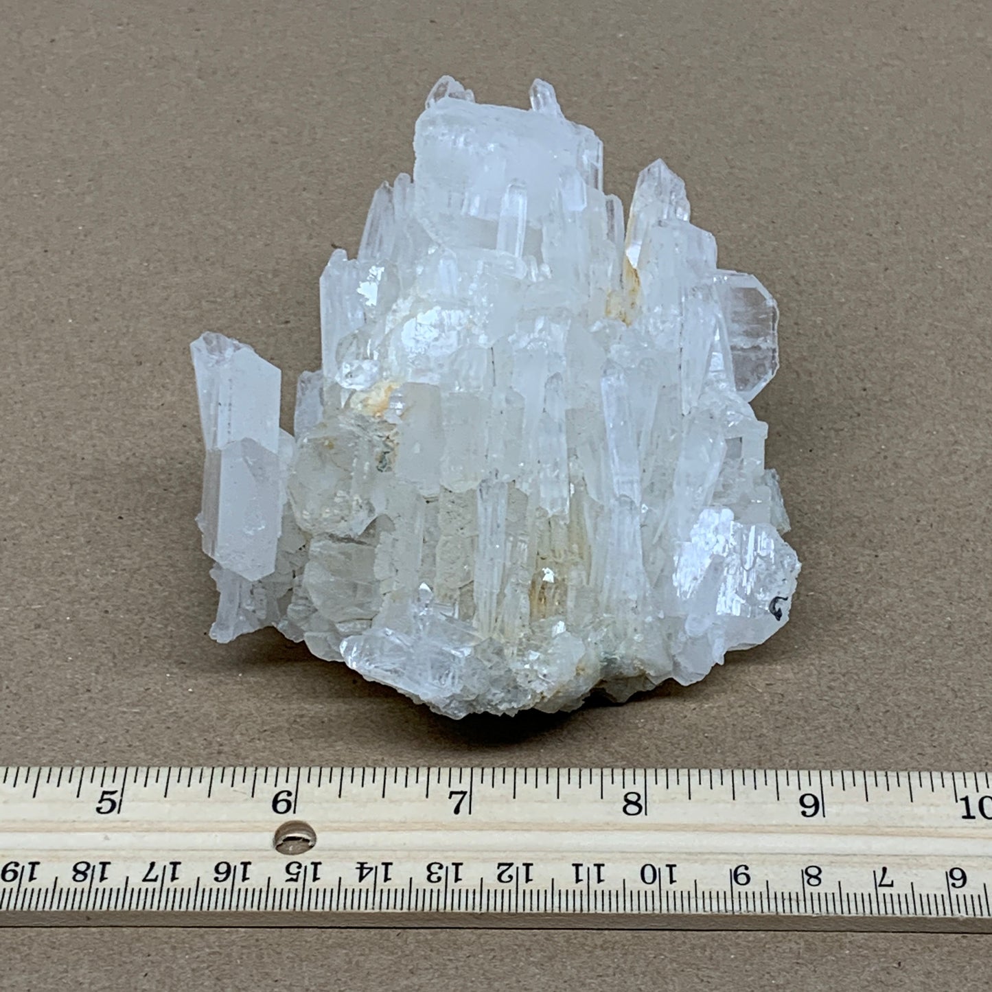 423.9g, 4"x3.6"x2", Faden Quartz Crystal Mineral,Specimen Terminated, B24918
