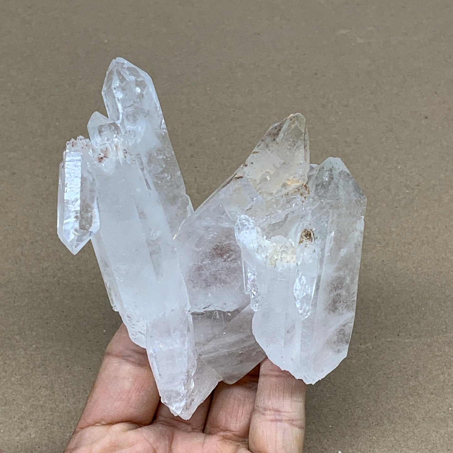 272.2g, 4.3"x3.6"x1.6", Faden Quartz Crystal Mineral,Specimen Terminated, B24920