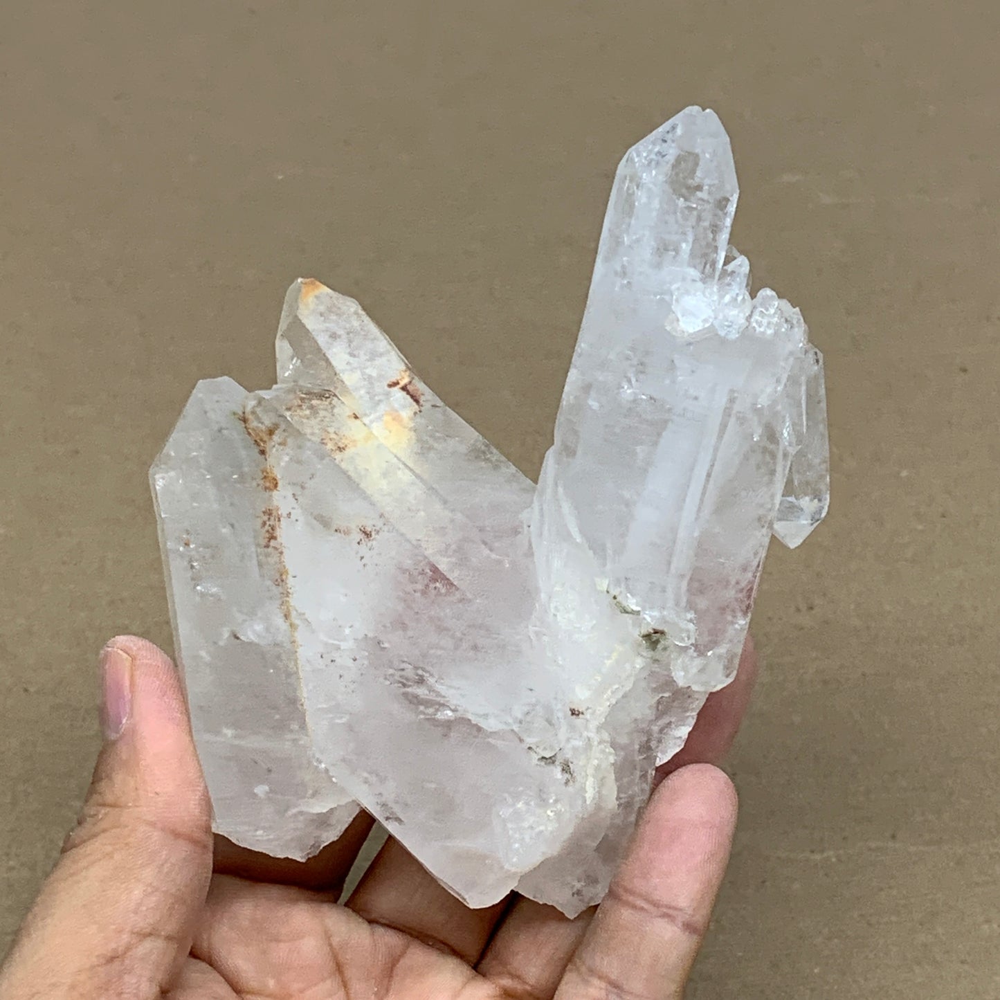 272.2g, 4.3"x3.6"x1.6", Faden Quartz Crystal Mineral,Specimen Terminated, B24920