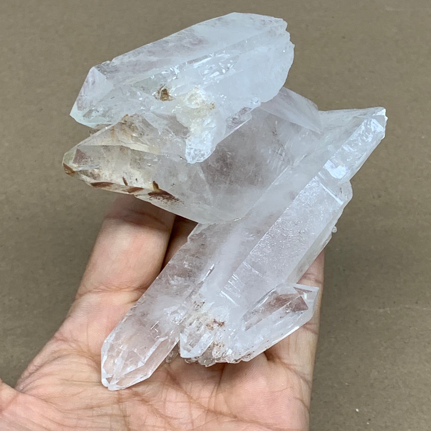 272.2g, 4.3"x3.6"x1.6", Faden Quartz Crystal Mineral,Specimen Terminated, B24920