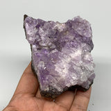 379.9g, 3.9"x2.7"x1.7", Natural Amethyst Cluster Mineral Specimen @Morocco,B1069