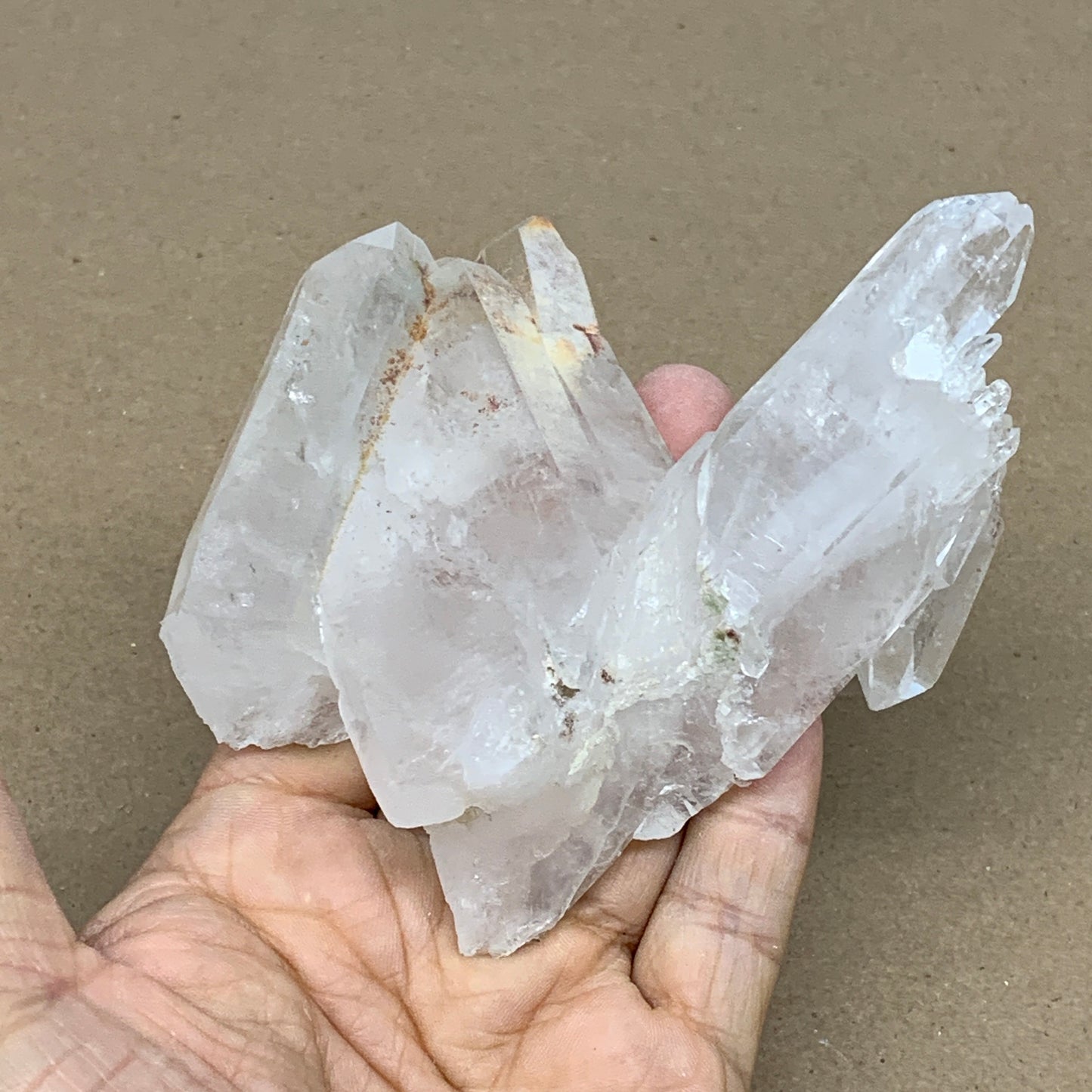 272.2g, 4.3"x3.6"x1.6", Faden Quartz Crystal Mineral,Specimen Terminated, B24920