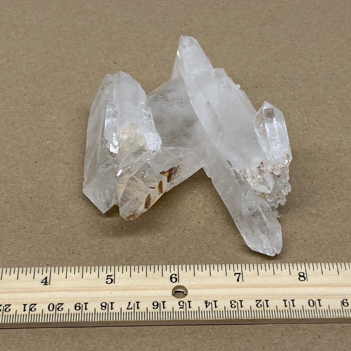272.2g, 4.3"x3.6"x1.6", Faden Quartz Crystal Mineral,Specimen Terminated, B24920