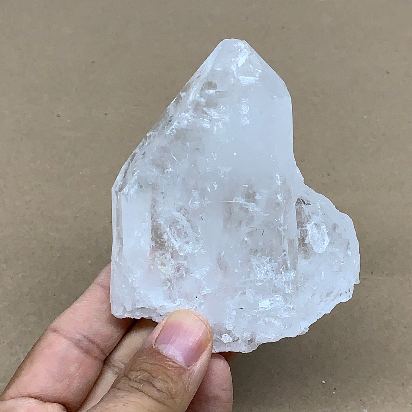 202.5g, 3.6"x2.9"x1.1", Faden Quartz Crystal Mineral,Specimen Terminated, B24921
