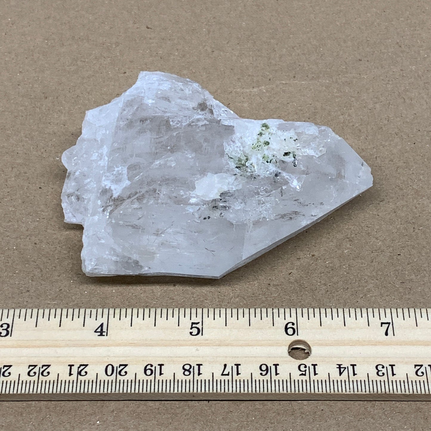 202.5g, 3.6"x2.9"x1.1", Faden Quartz Crystal Mineral,Specimen Terminated, B24921