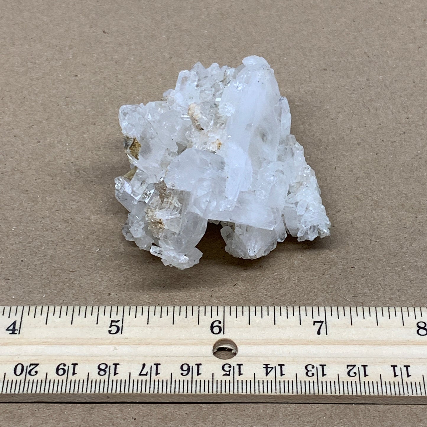 108.1g, 3.2"x2.2"x1.2", Faden Quartz Crystal Mineral,Specimen Terminated, B24922