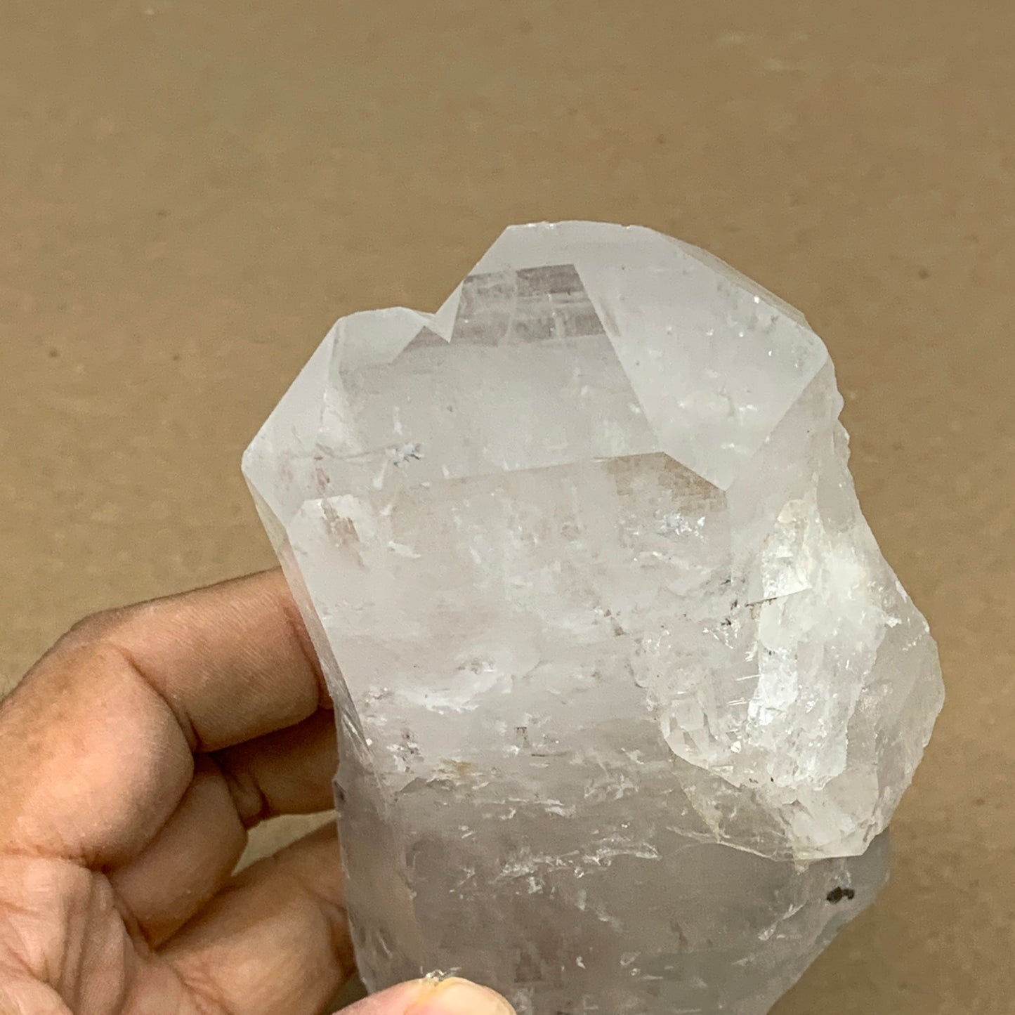 393.4g, 5.2"x2.5"x1.3", Faden Quartz Crystal Mineral,Specimen Terminated, B24924