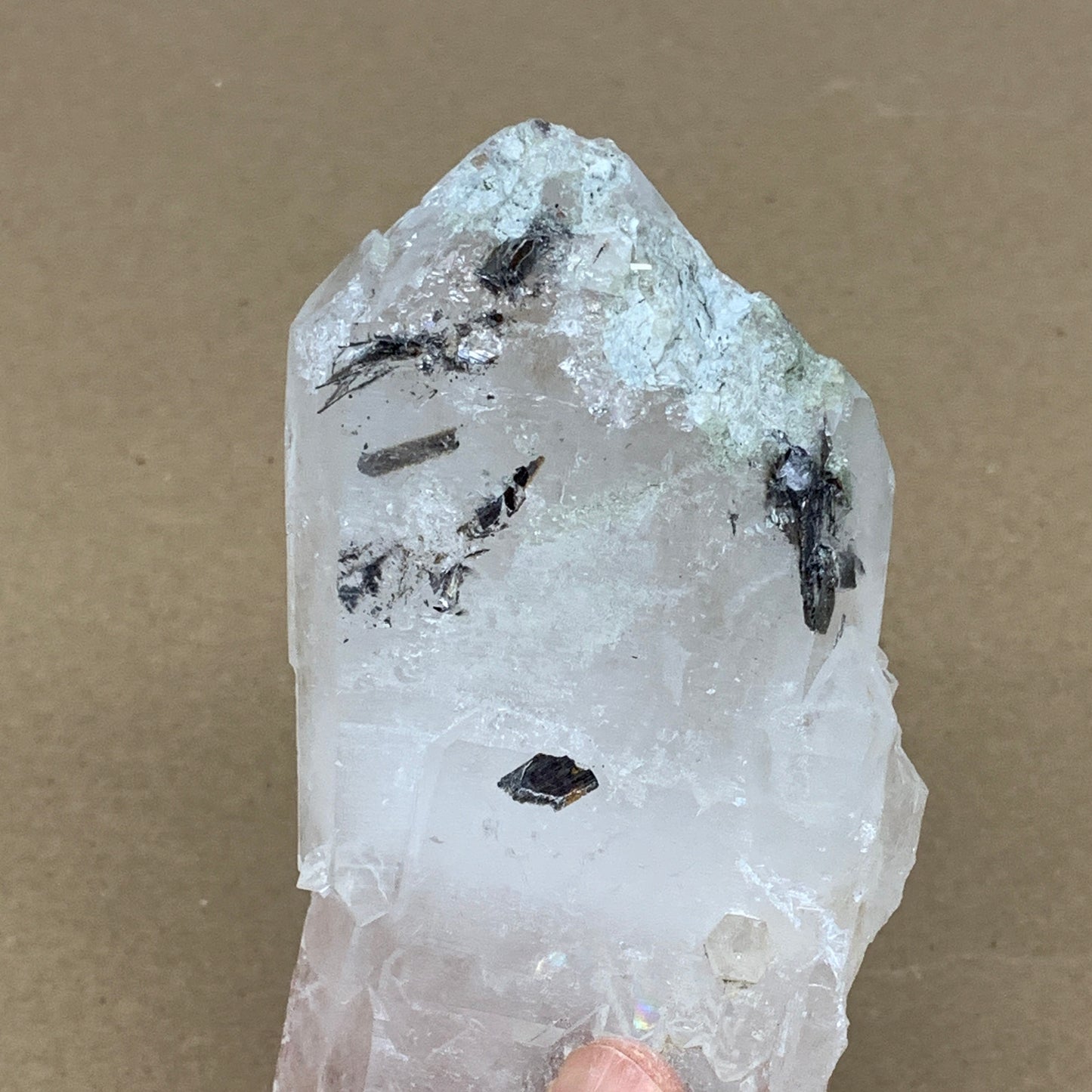 393.4g, 5.2"x2.5"x1.3", Faden Quartz Crystal Mineral,Specimen Terminated, B24924