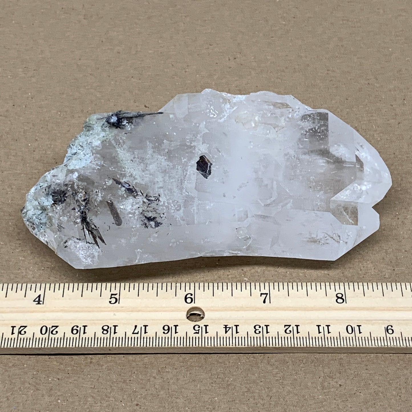 393.4g, 5.2"x2.5"x1.3", Faden Quartz Crystal Mineral,Specimen Terminated, B24924