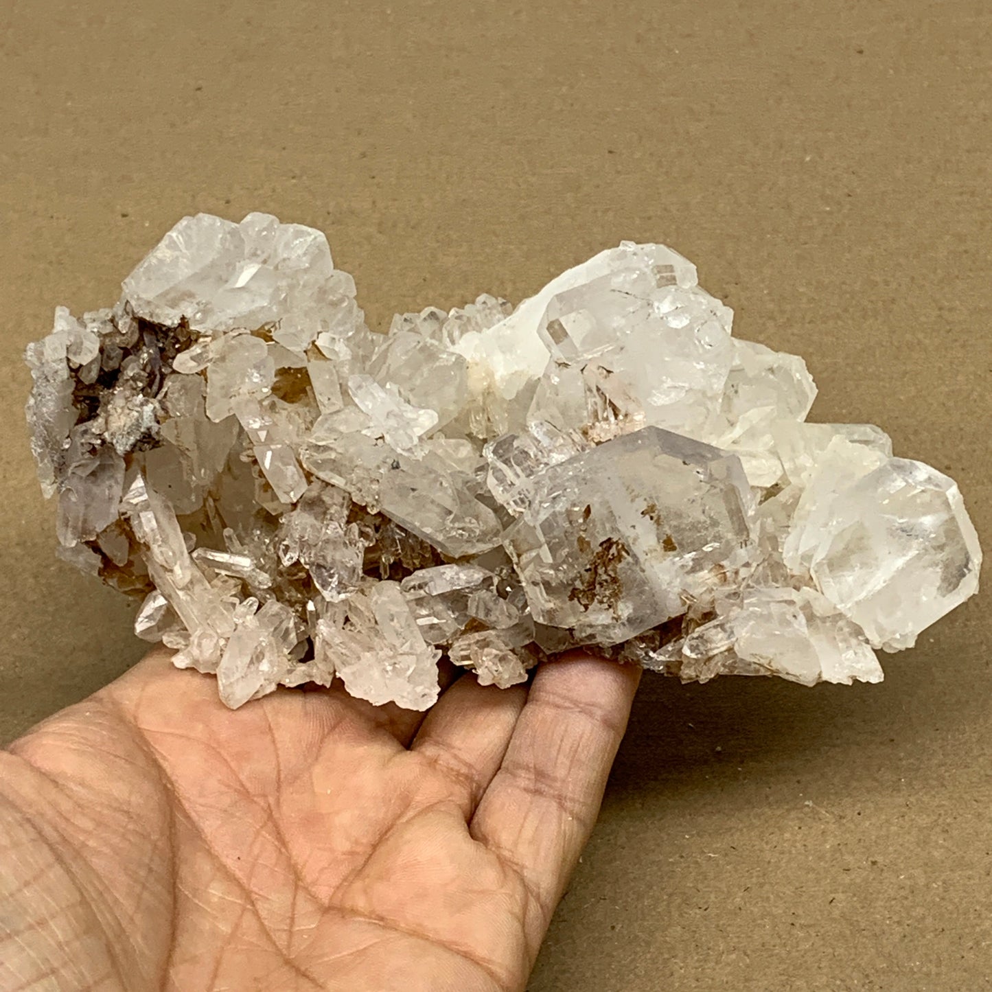 374.3g, 5.4"x3.5"x2.6", Faden Quartz Crystal Mineral,Specimen Terminated, B24925