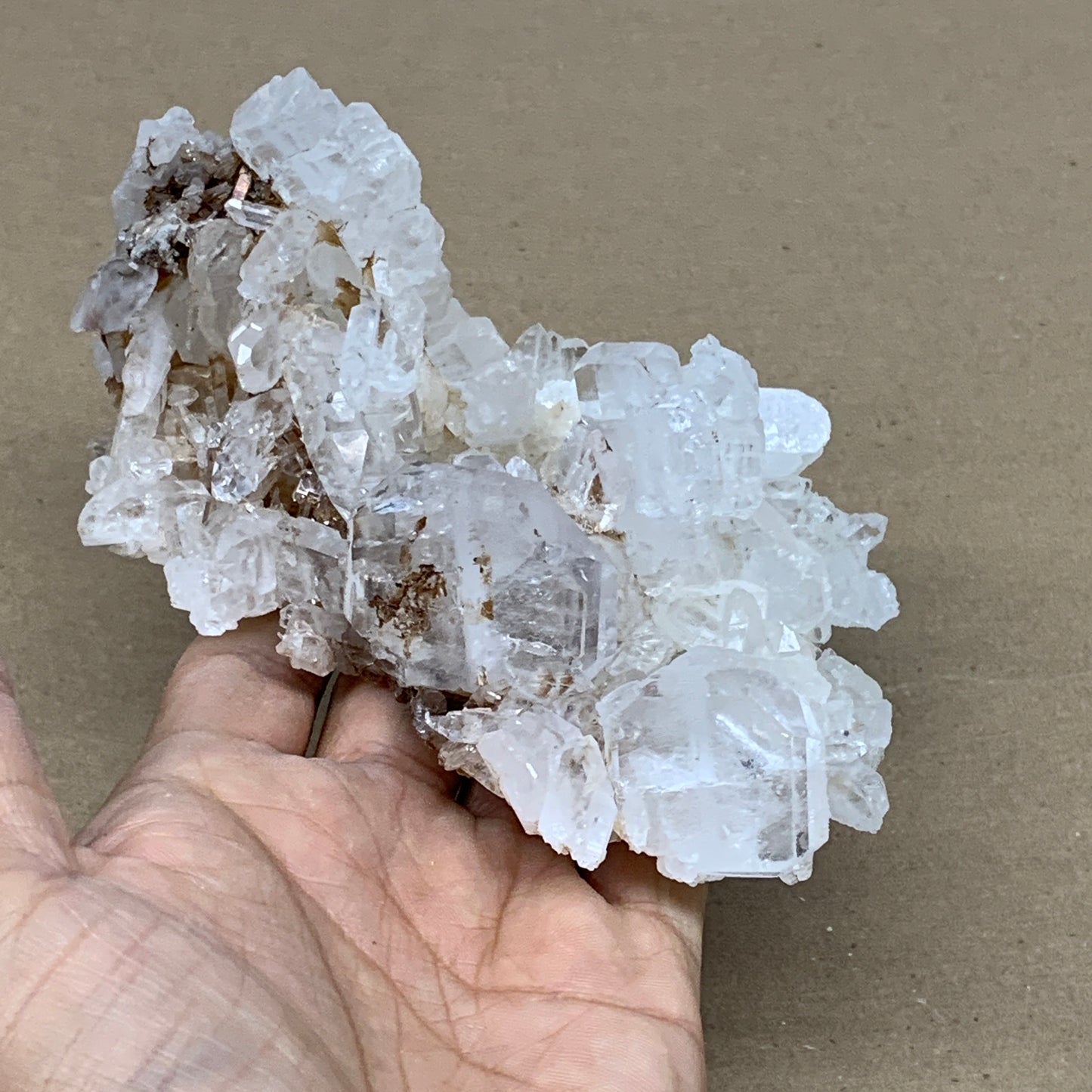 374.3g, 5.4"x3.5"x2.6", Faden Quartz Crystal Mineral,Specimen Terminated, B24925