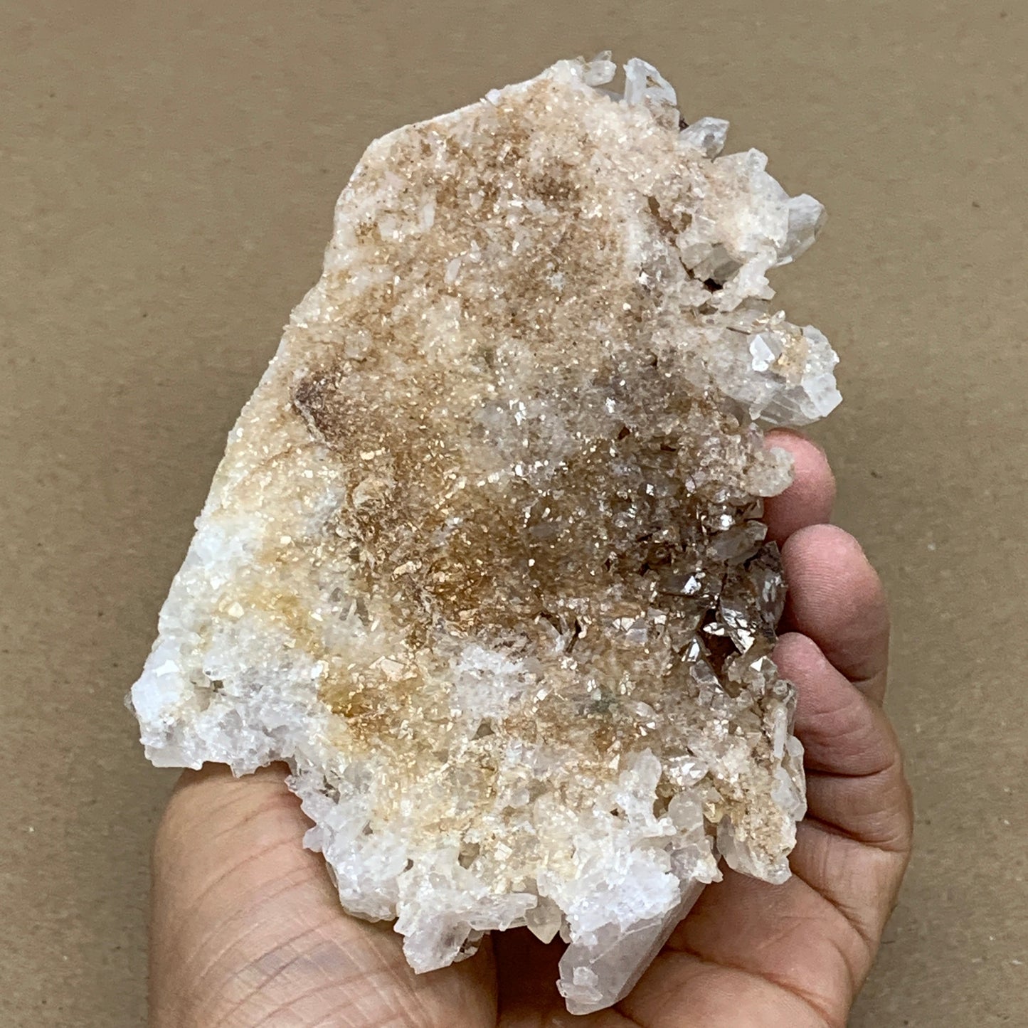 374.3g, 5.4"x3.5"x2.6", Faden Quartz Crystal Mineral,Specimen Terminated, B24925