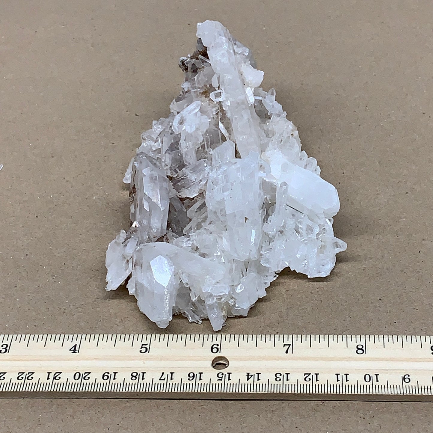 374.3g, 5.4"x3.5"x2.6", Faden Quartz Crystal Mineral,Specimen Terminated, B24925