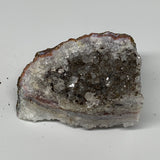 384.5g, 4.3"x3"x1.7", Rare Manganese Cluster With Quartz Mineral Specimen,B10700