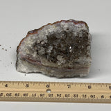 384.5g, 4.3"x3"x1.7", Rare Manganese Cluster With Quartz Mineral Specimen,B10700