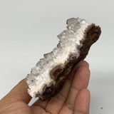 262.2g, 3.7"x2.9"x1.2", Rare Manganese Cluster With Quartz Mineral Specimen,B107