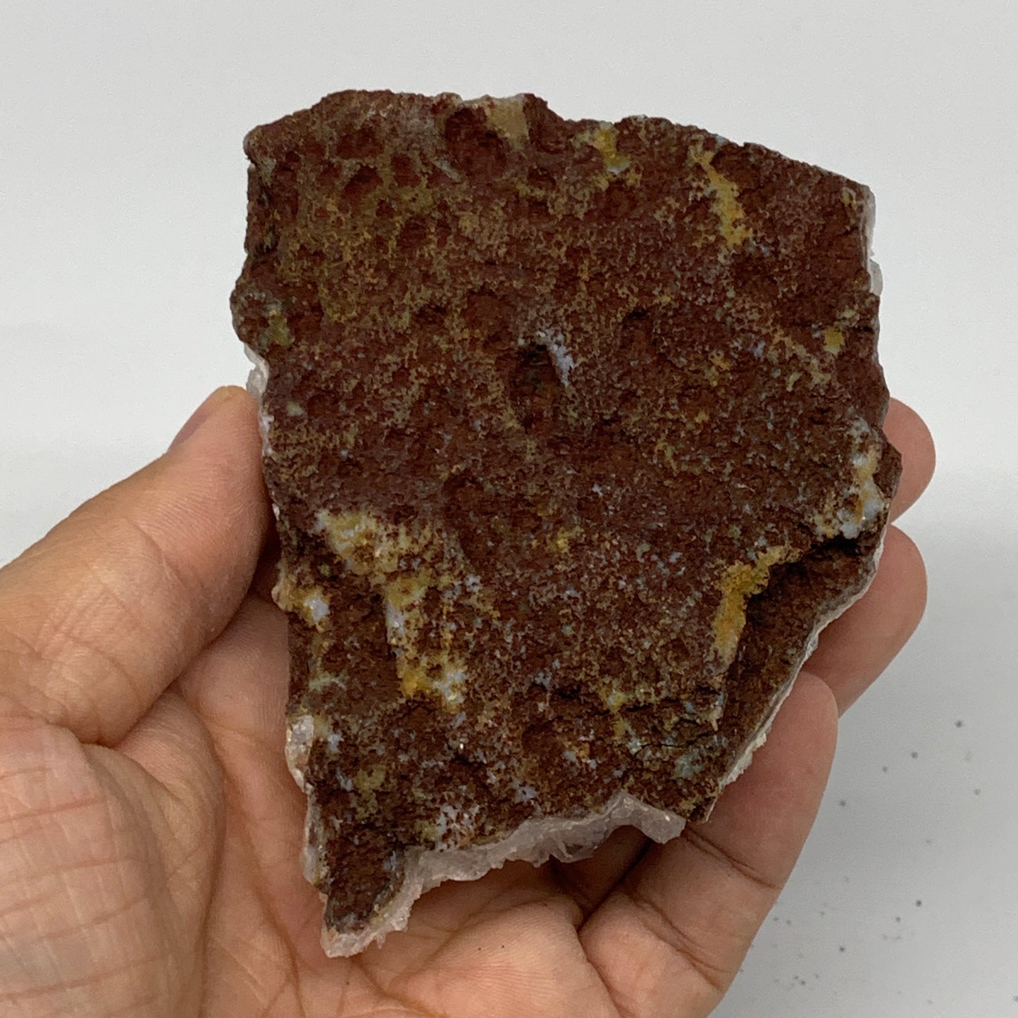 262.2g, 3.7"x2.9"x1.2", Rare Manganese Cluster With Quartz Mineral Specimen,B107