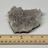 262.2g, 3.7"x2.9"x1.2", Rare Manganese Cluster With Quartz Mineral Specimen,B107