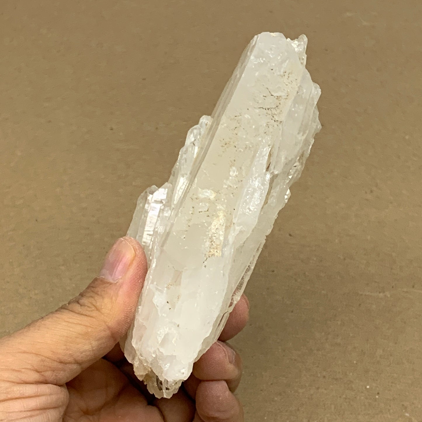 337.2g, 4.3"x3.1"x1.3", Faden Quartz Crystal Mineral,Specimen Terminated, B24930