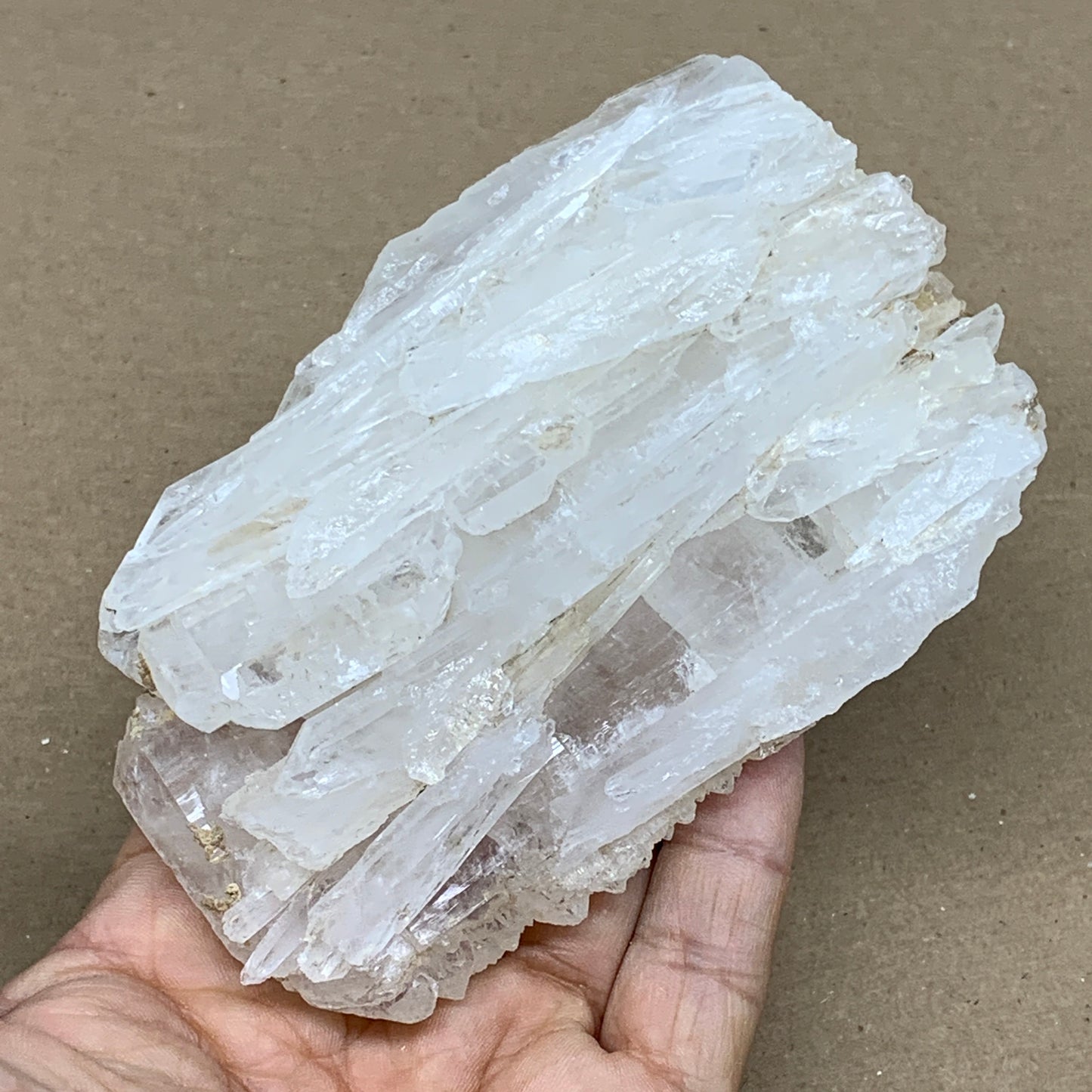 337.2g, 4.3"x3.1"x1.3", Faden Quartz Crystal Mineral,Specimen Terminated, B24930