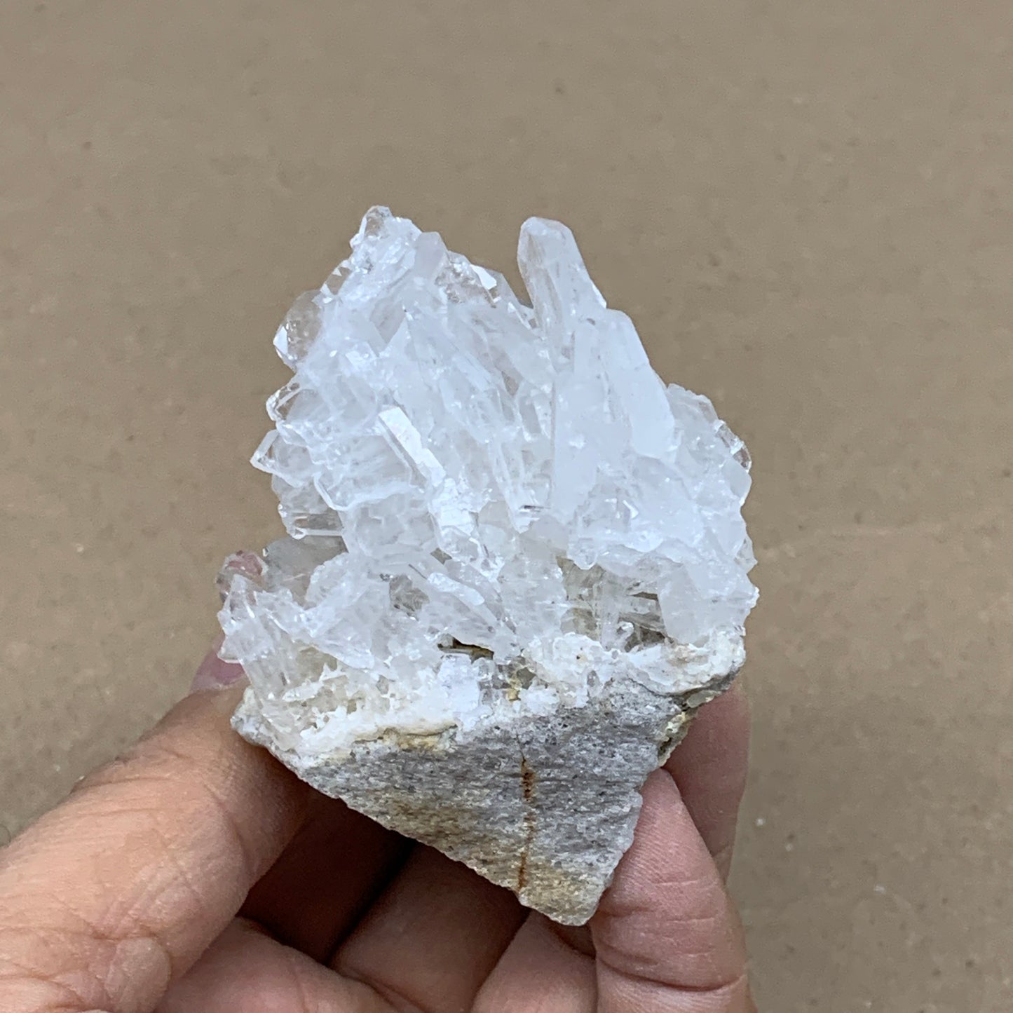 125g, 2.3"x2.5"x1.7", Faden Quartz Crystal Mineral,Specimen Terminated, B24931