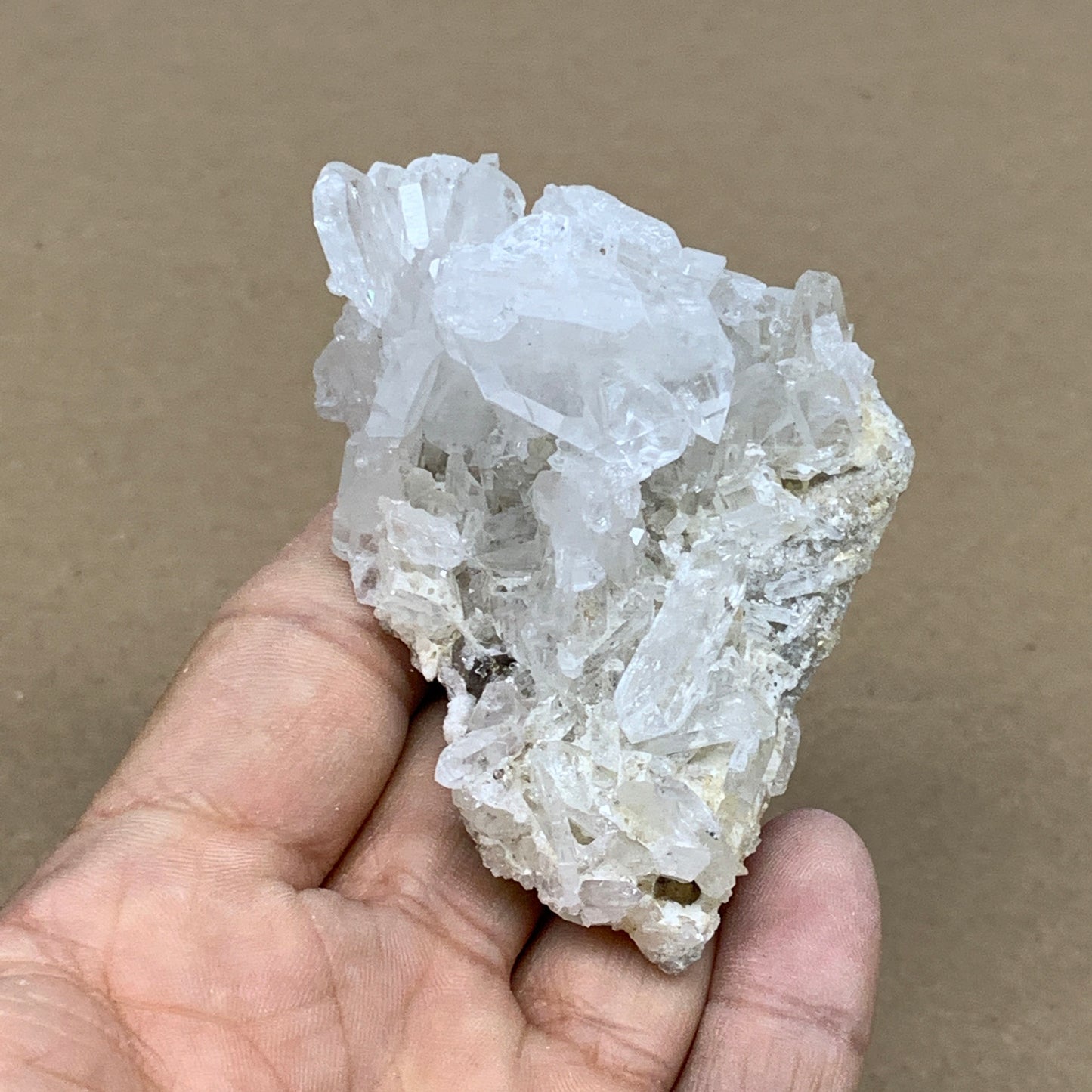 125g, 2.3"x2.5"x1.7", Faden Quartz Crystal Mineral,Specimen Terminated, B24931