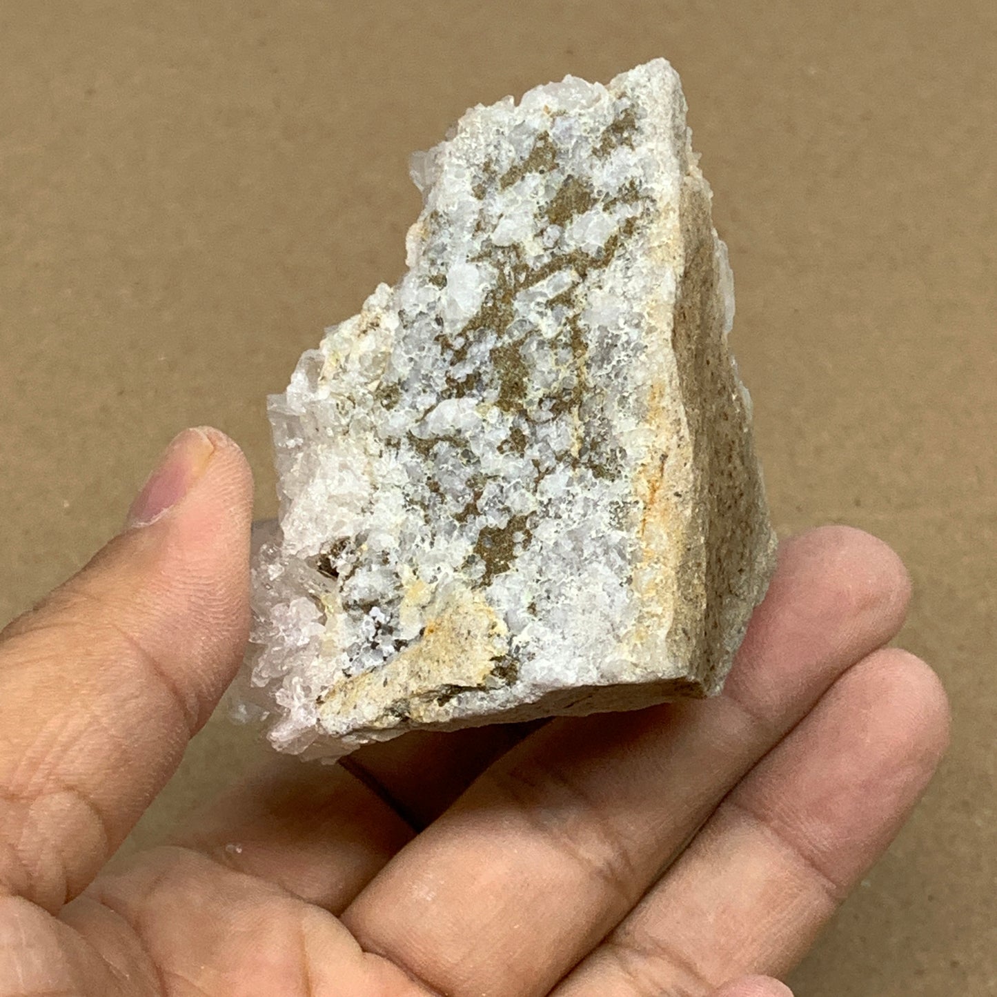 125g, 2.3"x2.5"x1.7", Faden Quartz Crystal Mineral,Specimen Terminated, B24931