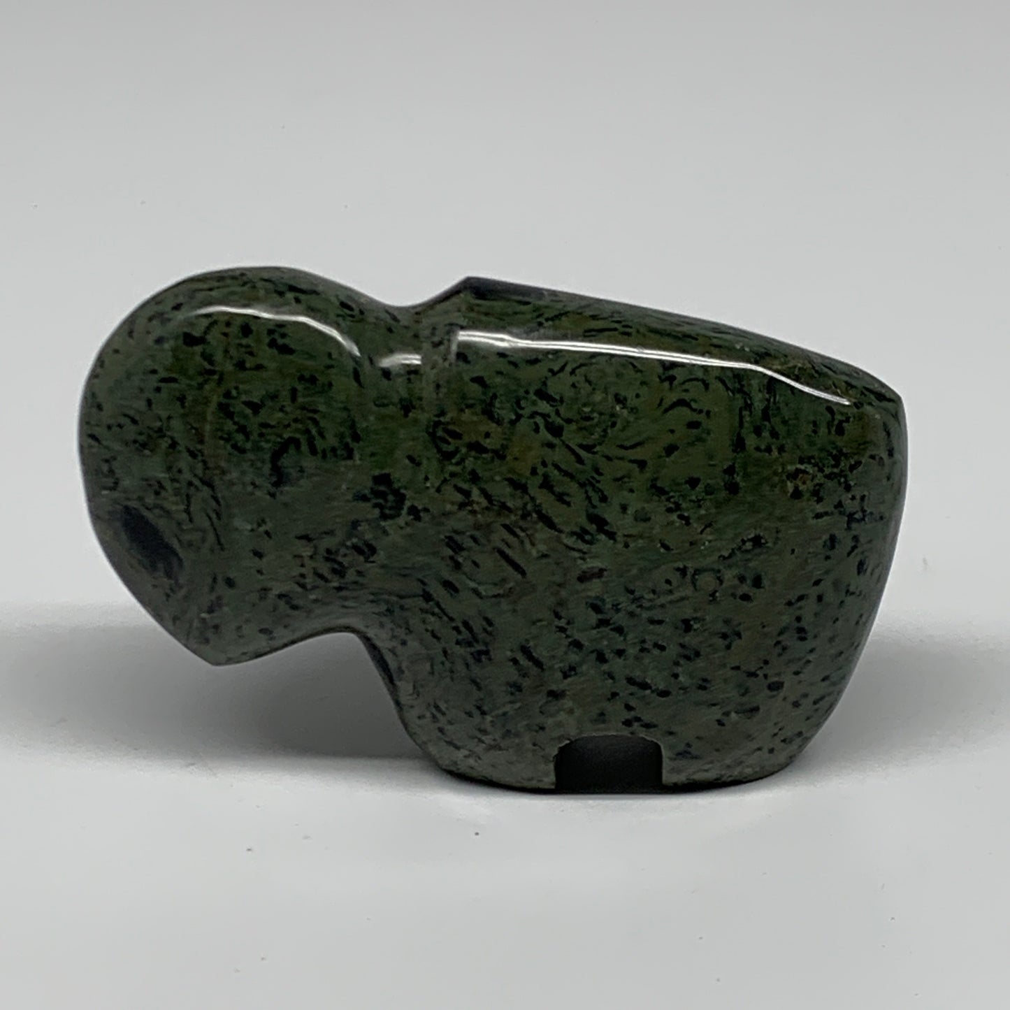 218.7g, 3.5"x2.3"x1" Crocodile Jasper Buffalo Polished Kambaba Jasper, B22842