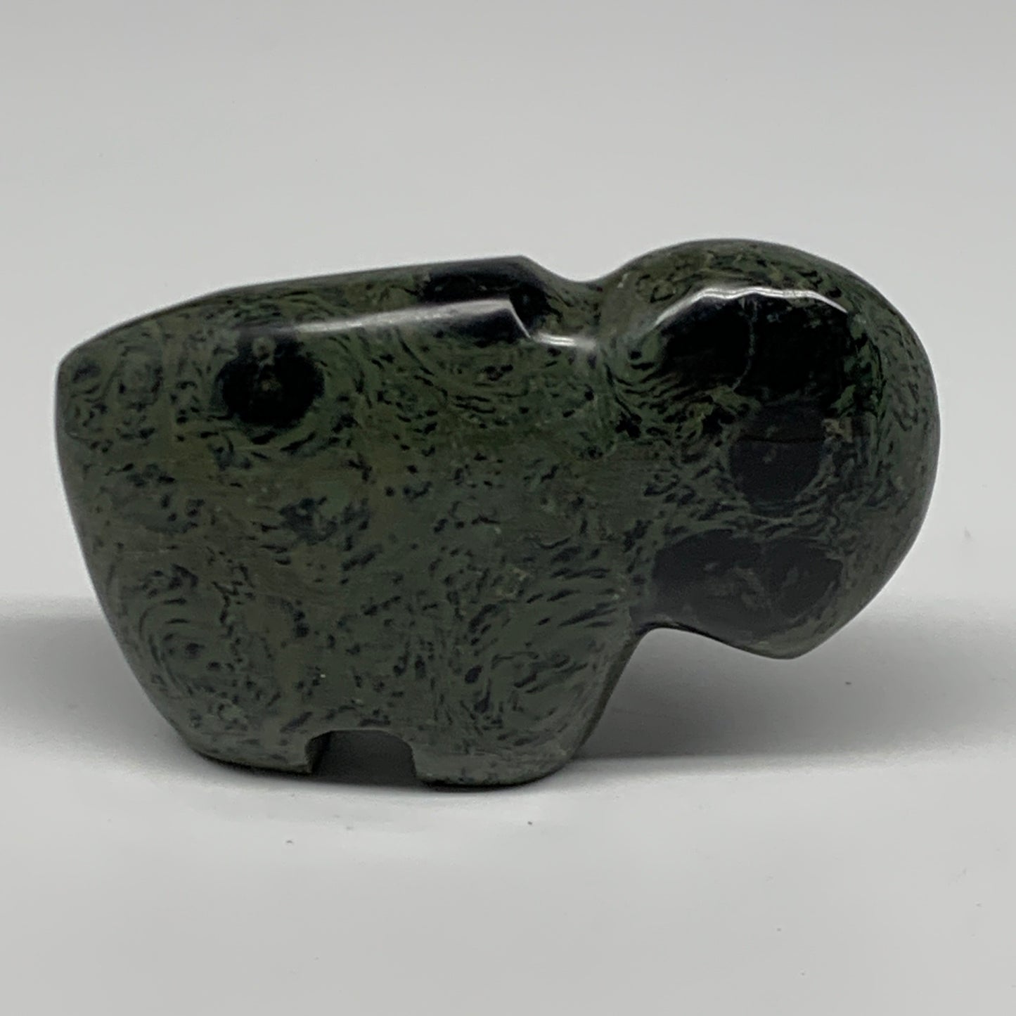 218.7g, 3.5"x2.3"x1" Crocodile Jasper Buffalo Polished Kambaba Jasper, B22842