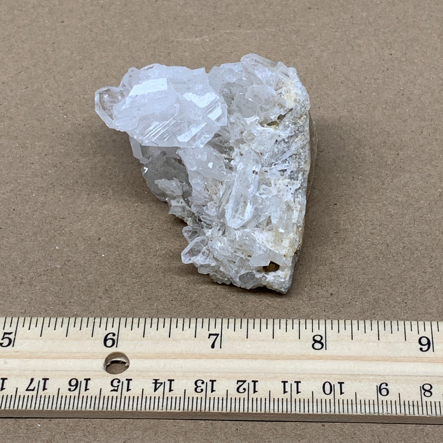 125g, 2.3"x2.5"x1.7", Faden Quartz Crystal Mineral,Specimen Terminated, B24931