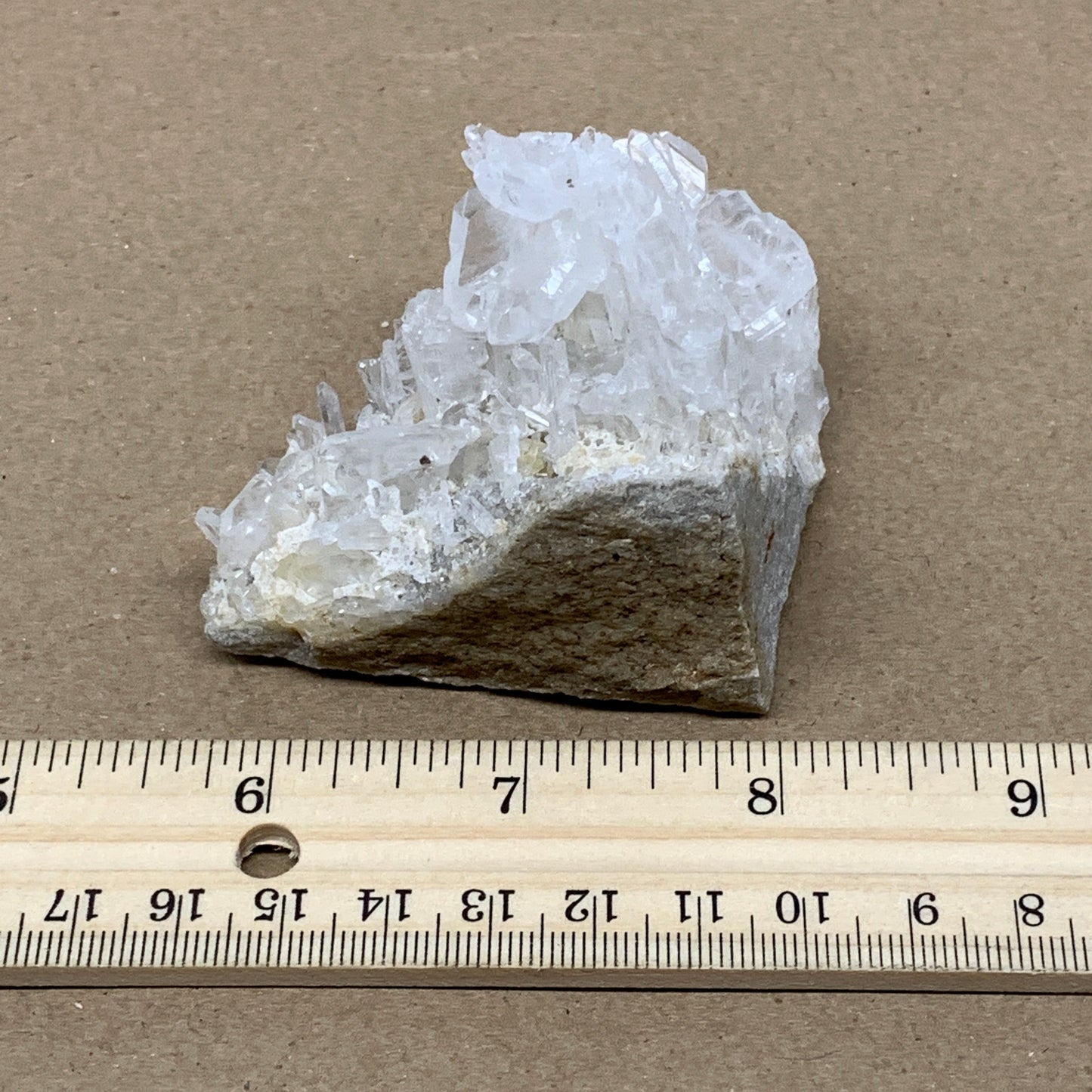 125g, 2.3"x2.5"x1.7", Faden Quartz Crystal Mineral,Specimen Terminated, B24931