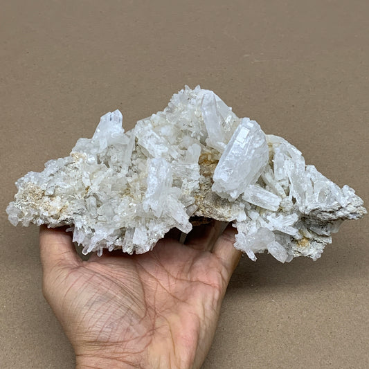 940g, 8.2"x5.1"x3", Faden Quartz Crystal Mineral,Specimen Terminated, B24934
