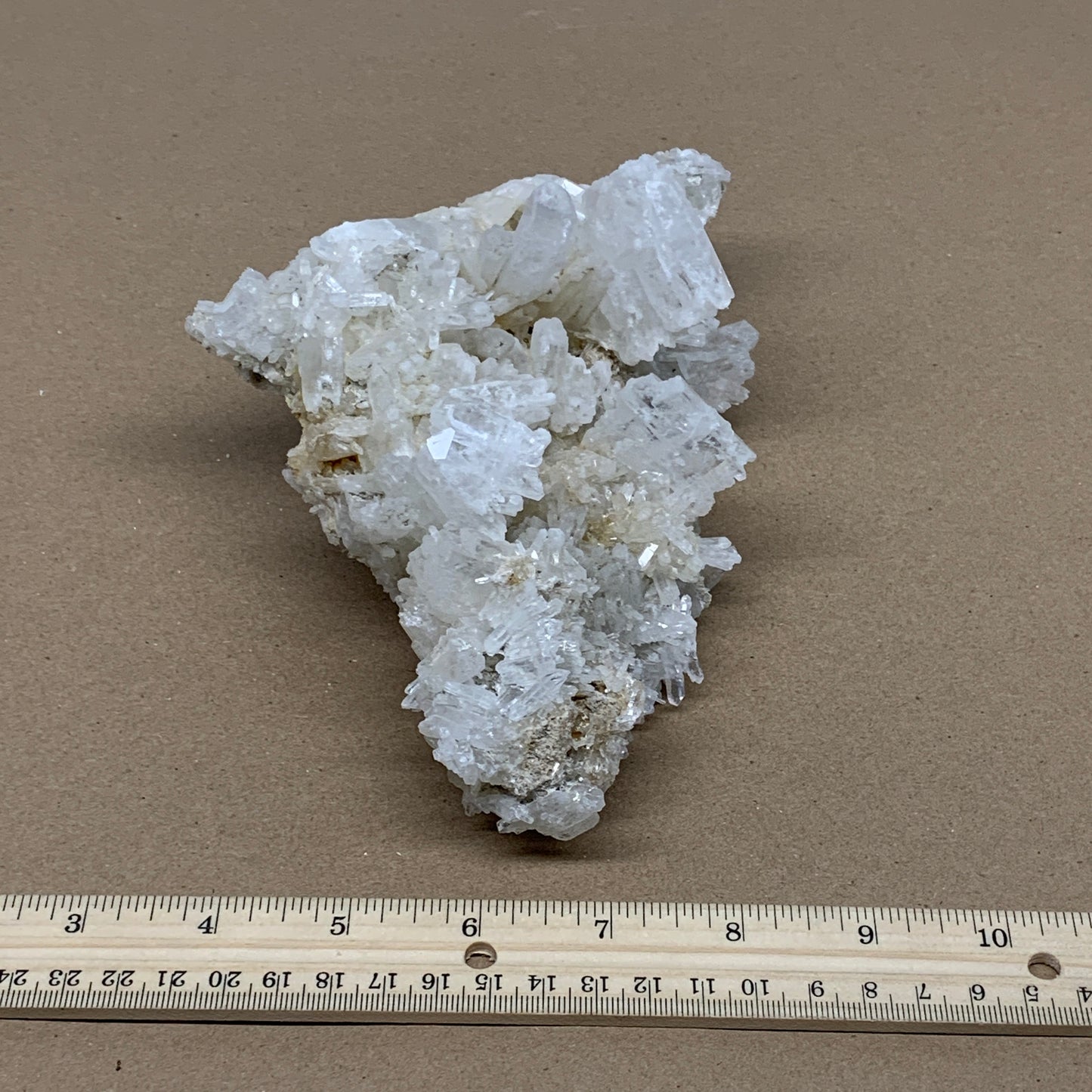 940g, 8.2"x5.1"x3", Faden Quartz Crystal Mineral,Specimen Terminated, B24934