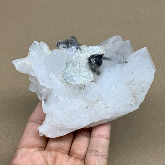 349.1g, 3.9"x2.8"x2.3", Faden Quartz Crystal Mineral,Specimen Terminated, B24935